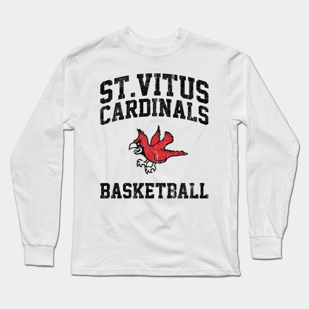 St. Vitus Cardinals Basketball - Basketball Diaries Long Sleeve T-Shirt by huckblade